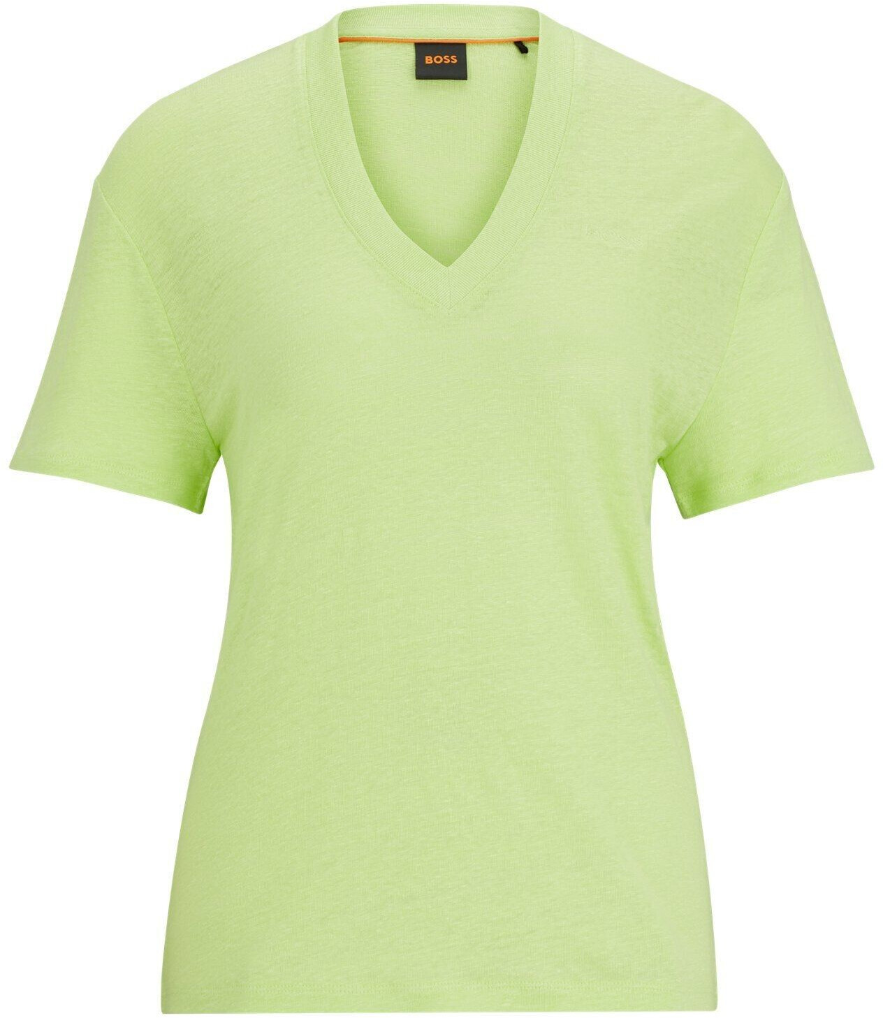 Hugo Boss Linen T-shirt with V-neck (50511242)