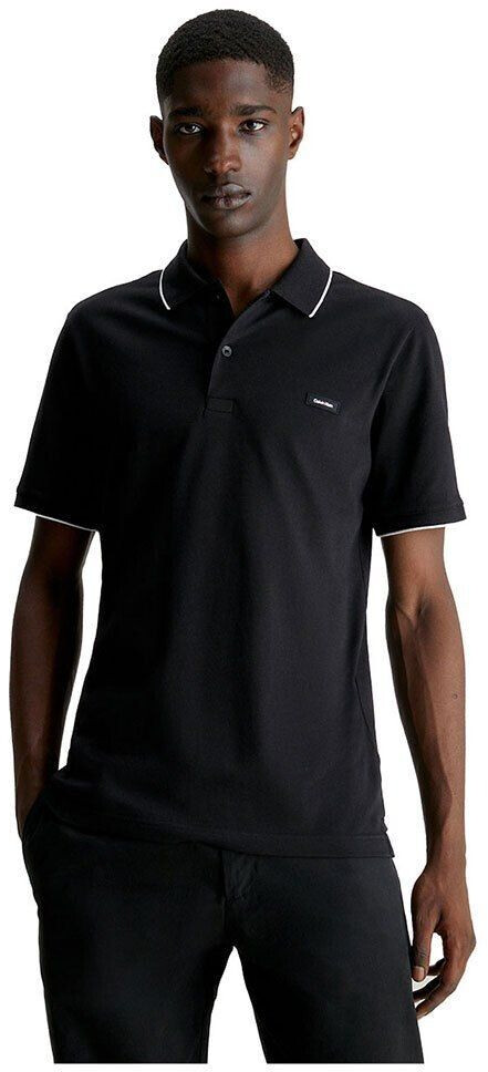 Calvin Klein Stretch Pique Tipping Short Sleeve Polo (K10K112751)