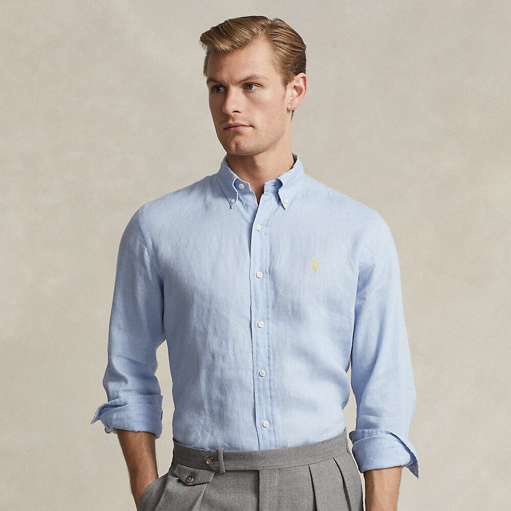 Polo Ralph Lauren Slim-fit linen shirt (565790)