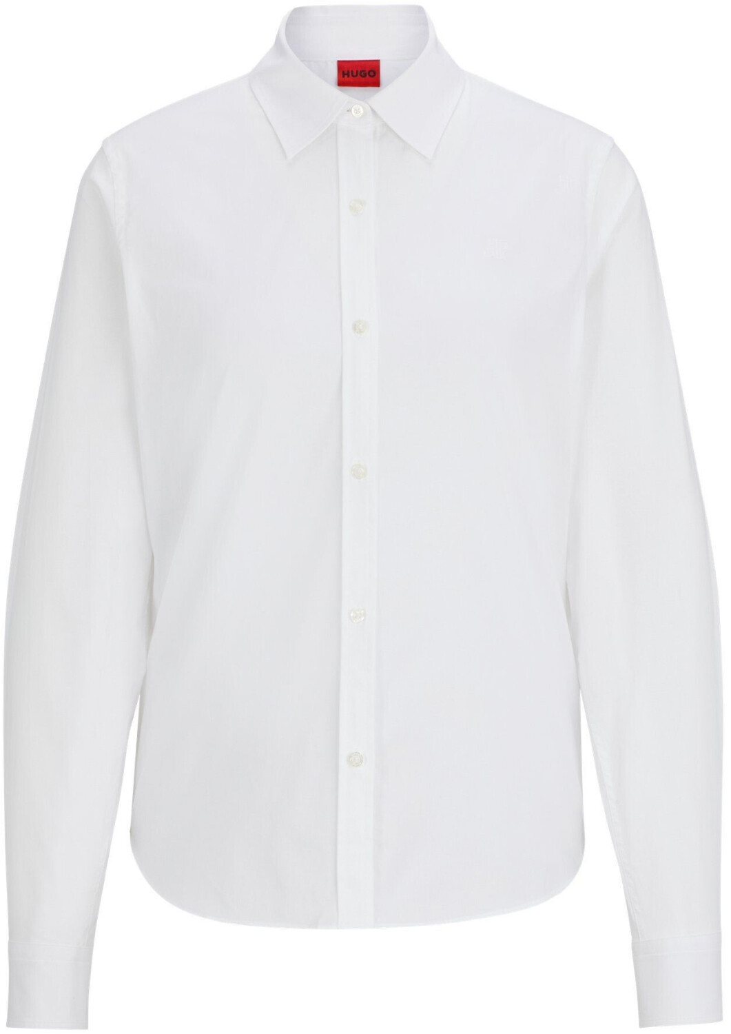 Hugo Boss Regular-fit blouse in stretch cotton canvas (50496339)