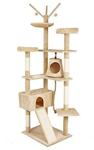 Meerveil Arbre à chat grande taille 7 niveaux 210 cm