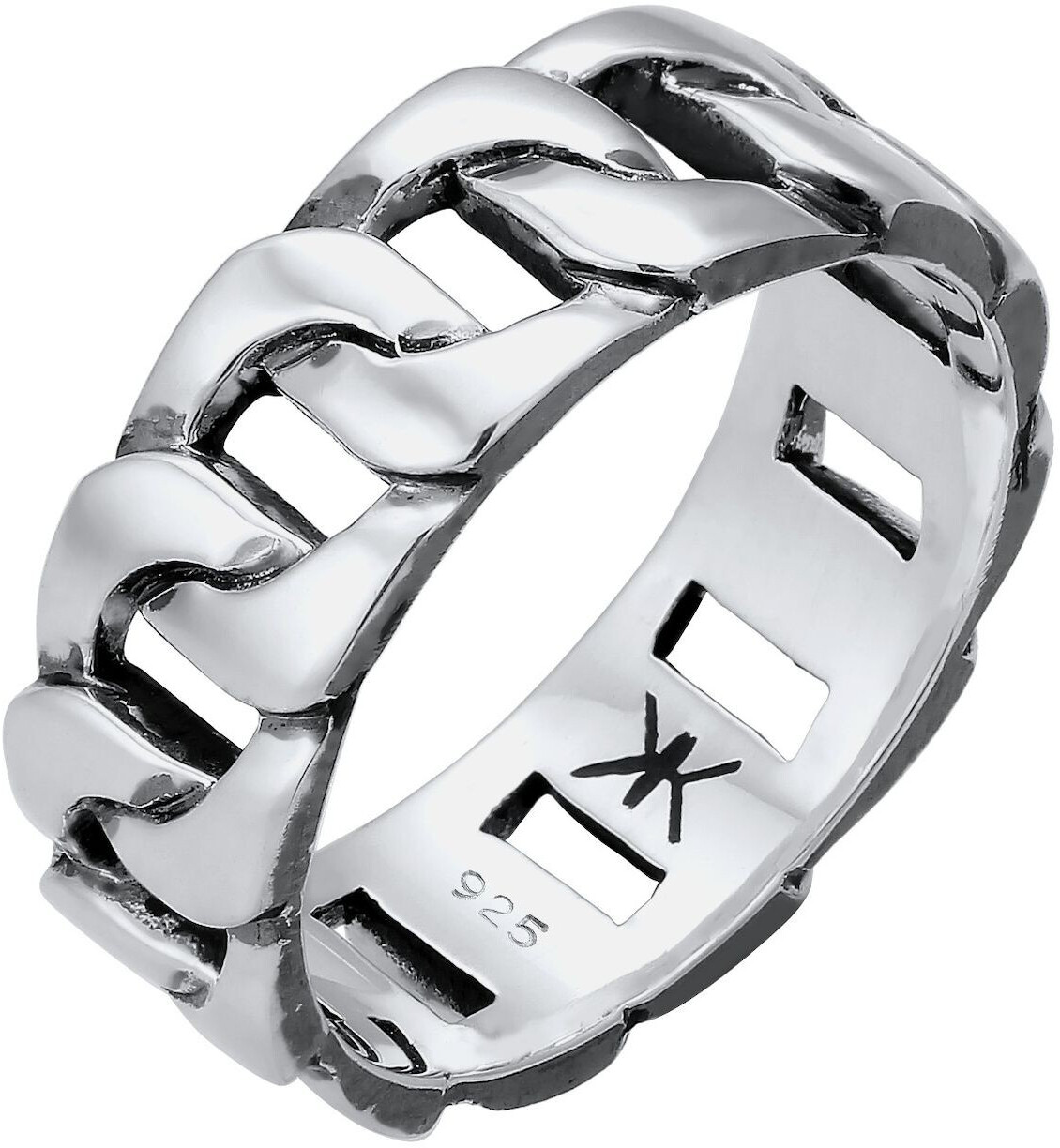 Kuzzoi Band Ring Chunky Chain