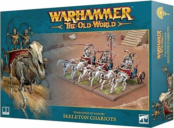 Games Workshop Warhammer The Old World Tkok Skeleton Chariots Ab