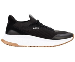 HUGO BOSS｜ (TTNM EVO_SLON_KNRSD (50523113-014)) BOSS - TTNM EVO trainers with knitted uppers - Dark Grey