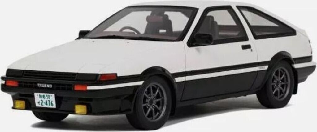 Toyota Sprinter Trueno AE86 1985 Blanche - Modèle 1:18 Par OttOmobile