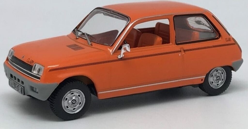 MINIATURE Renault 5 Société Renault 1974 Odeon 132 WHITE 1/43