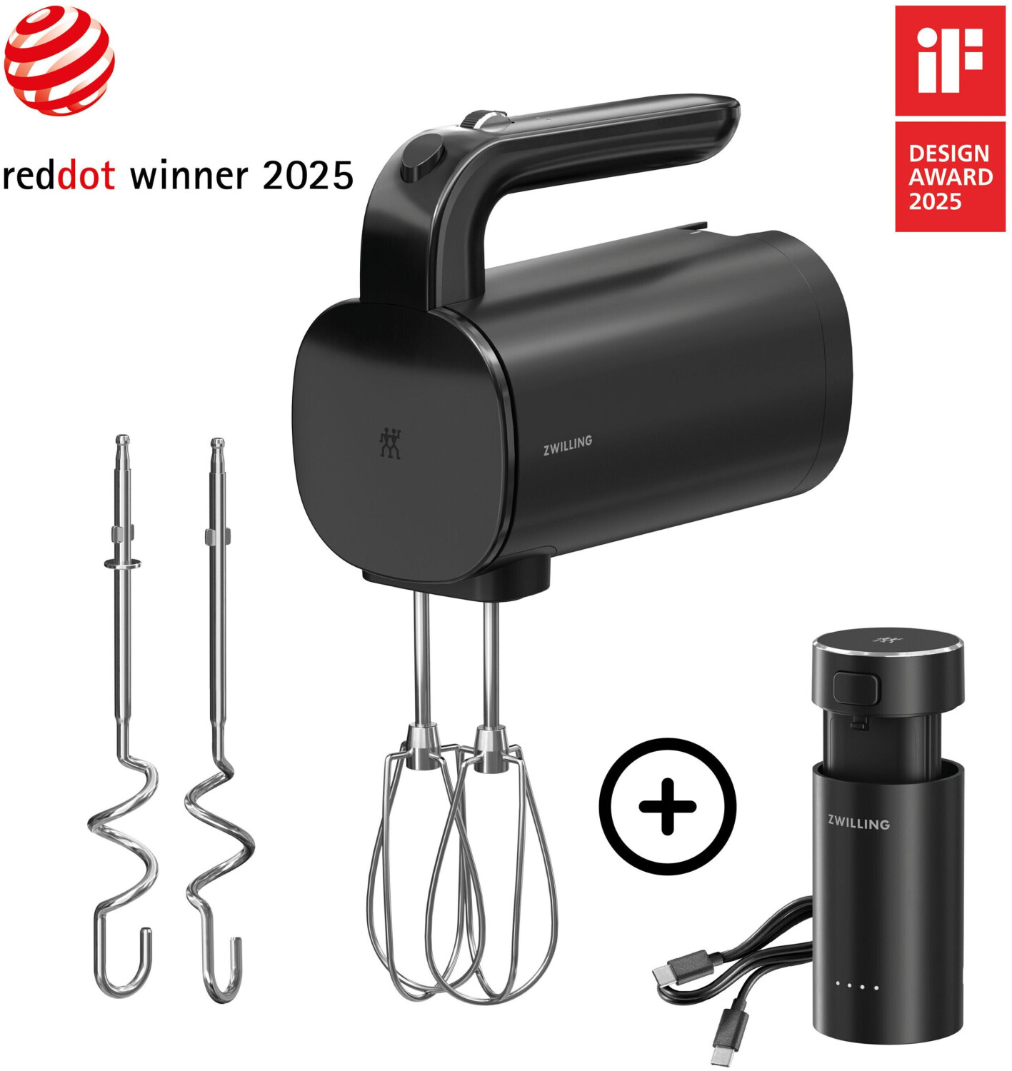 ZWILLING Xtend Kabelloses Handrührgerät Starter Set