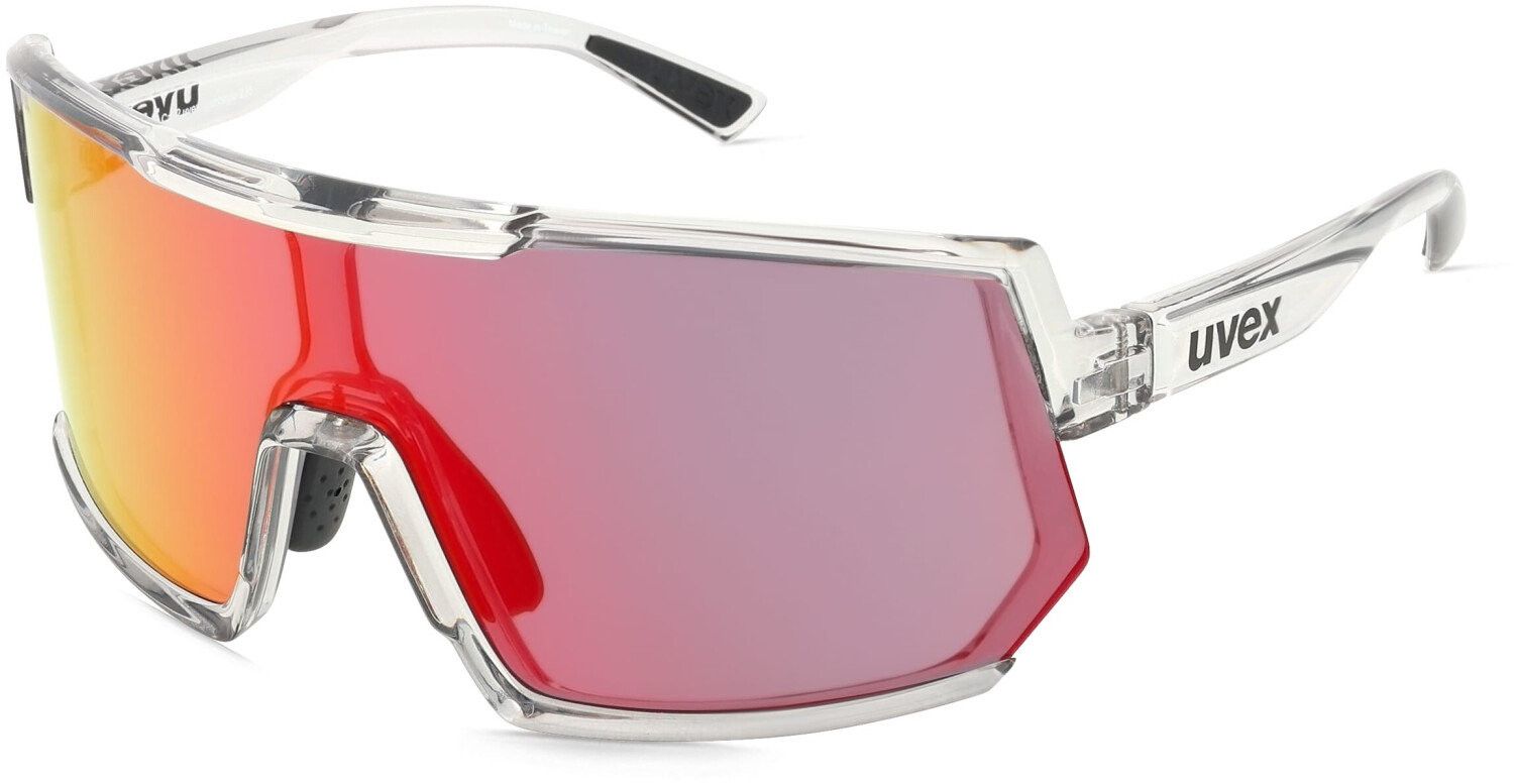 Uvex Sportstyle 235 Unisex Sports Sunglasses - Oversized Shield With Anti-Fog Protection
