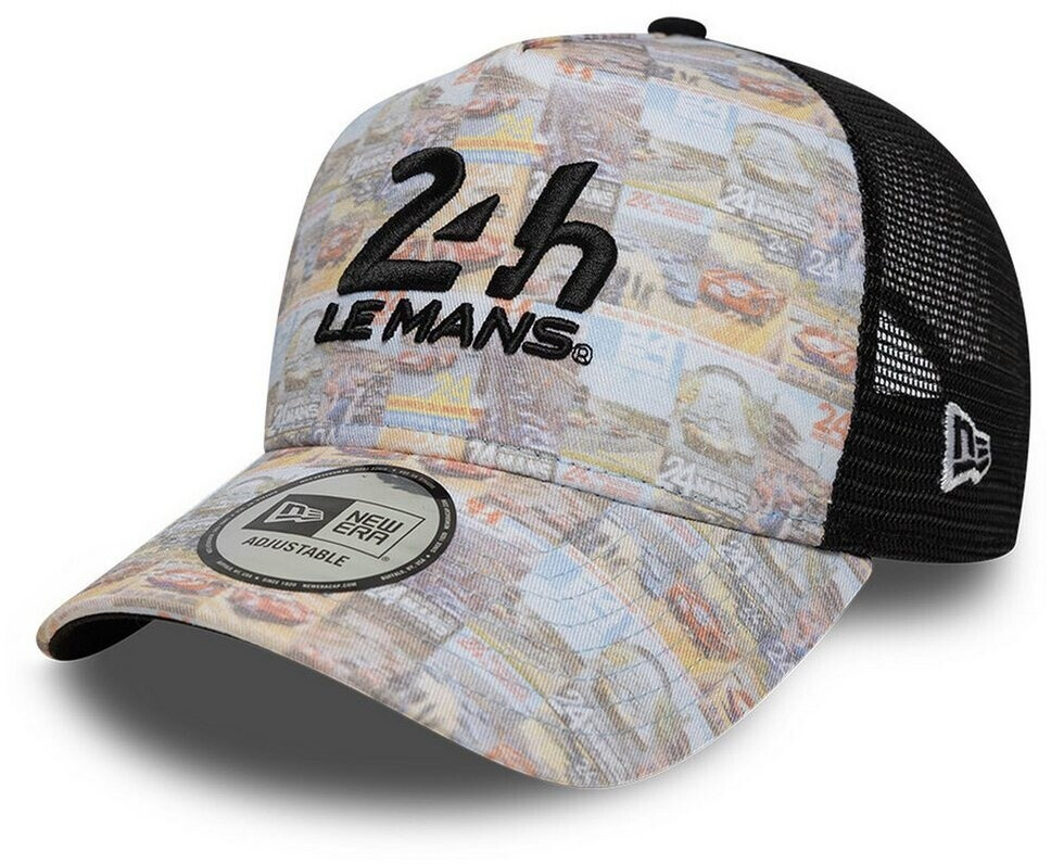 New Era A-Frame New York Trucker Cap - License Plate - Schwarz – Hüte