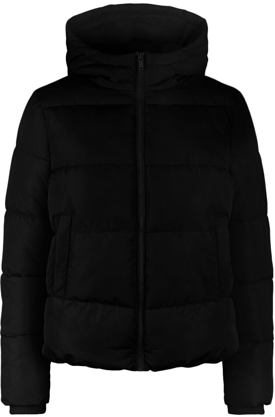 Pcbee New Short Puffer Jacket Silver Mink