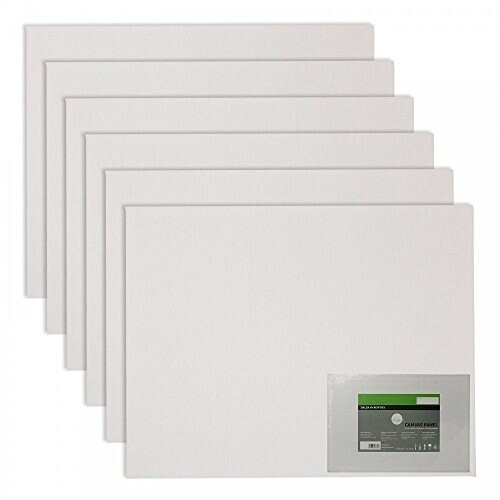 Lot De 4 Mini Toiles Tendues Daler-Rowney Simply - 3x3 Pouces - Carré - Blanc #5251