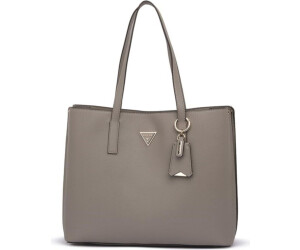 GUESS 'Meridian Girlfriend' Schultertasche In Cognac – 100% Polyurethan, Elegante Satchel-Form