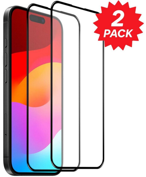 Wigento Handyhülle Für Apple iPhone 17 Air 2x 3D Premium 0,3mm Hart Glas Folie Schutz, Spar Set 3D Full Display Schutz Glas