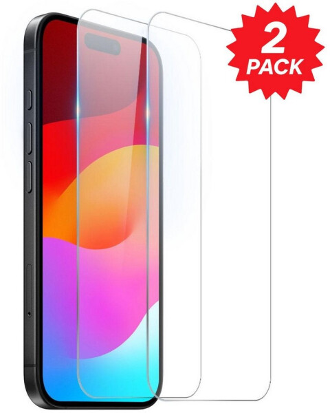 Wigento Handyhülle Für Apple iPhone 17 Air 2x 2.5D 0,26mm 9H Hart Glas Display Schutz, Spar Set 0,26mm 9H 2.5D Hart Glas Folie, hoher Schutz