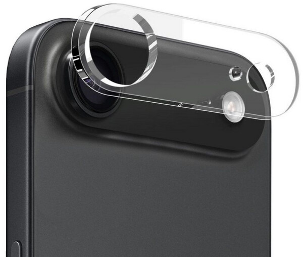 Wigento Handyhülle Für Apple iPhone 17 Air Schutz Hart Glas Kamera Linsen Komplettschutz, 9H Glas, HD-Klarheit, kratzfest