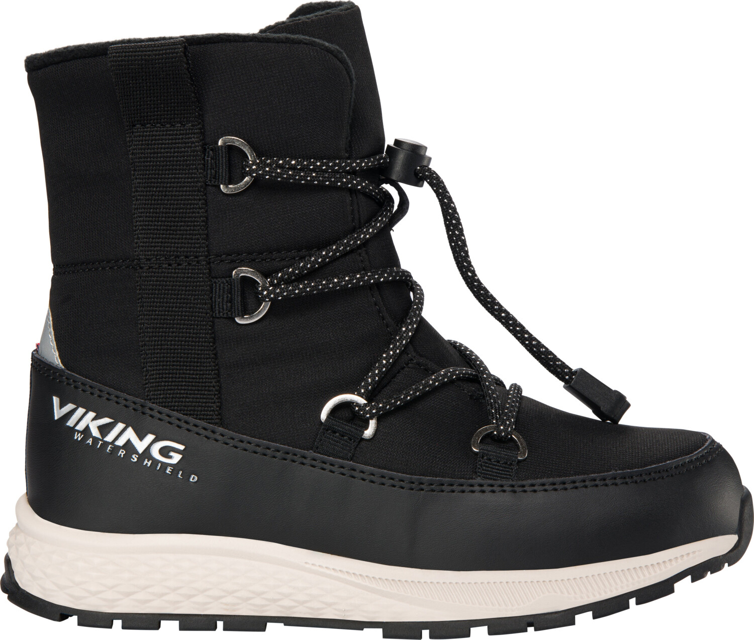 Viking Uniseks ultra warme sneeuwlaarzen voor kinderen, Khaki Black, 28 EU