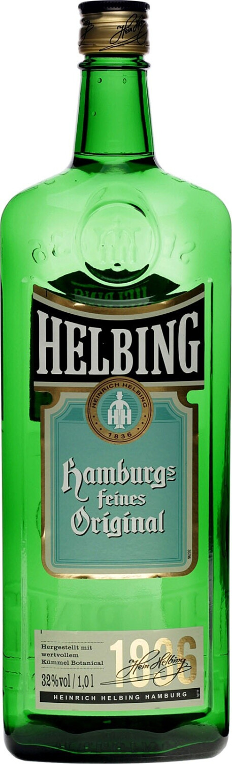 Helbing Helbing Hamburgs feiner Kümmel 32% 1l ab 12,99 € | Preisvergleich bei ...