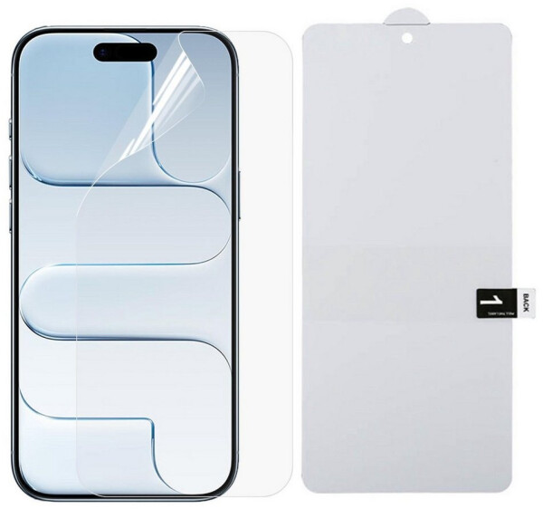 Wigento Für Apple iPhone 17 Air Front Screen Protector Hydrogel Display Schutz Folie