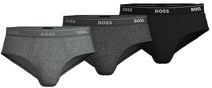 Caleçon BOSS Brief 3P Power - 95% Coton, 5% élasthanne, 3 Pièces, Lavage Machine, Pour Homme