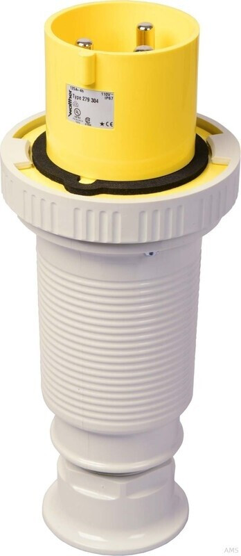 Walther-Werke 279304 Wasserdichter Stecker 125A 3P 4h mit ...