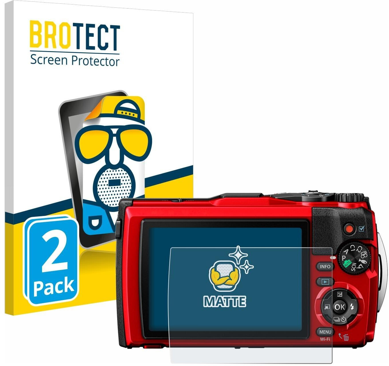 Brotect AirGlass Pellicola Protettiva In Vetro Ibrido Per FiiO M9 (3 Pezzi) - Trasparente, Durezza 9H, Anti-Impronta, Made In Germany