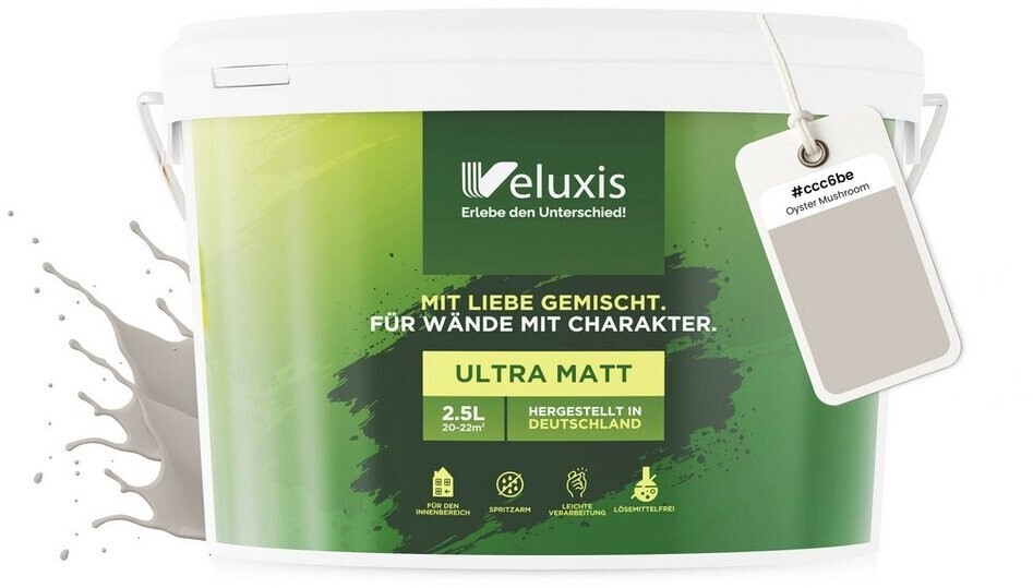 Ultra Matt Veluxis Ultra Matt Oyster Mushroom 2,5l ab 29,95 € | Preisvergleich bei ...