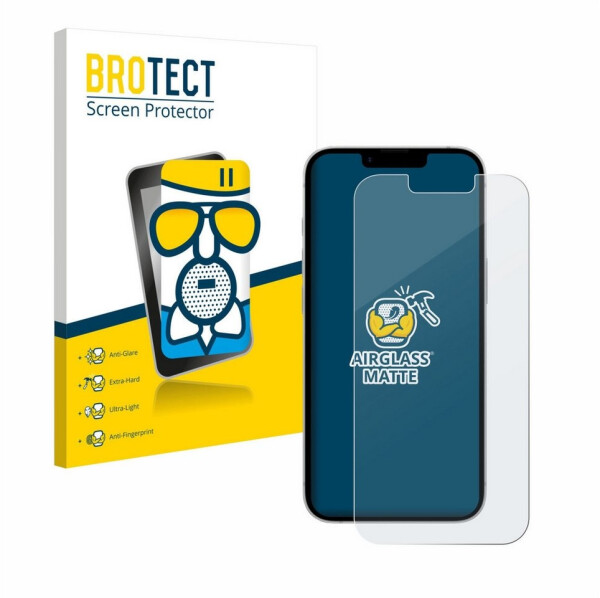 BROTECT Folie für Apple iPhone 17e, Schutzfolie Glas Panzer Display Schutz matt
