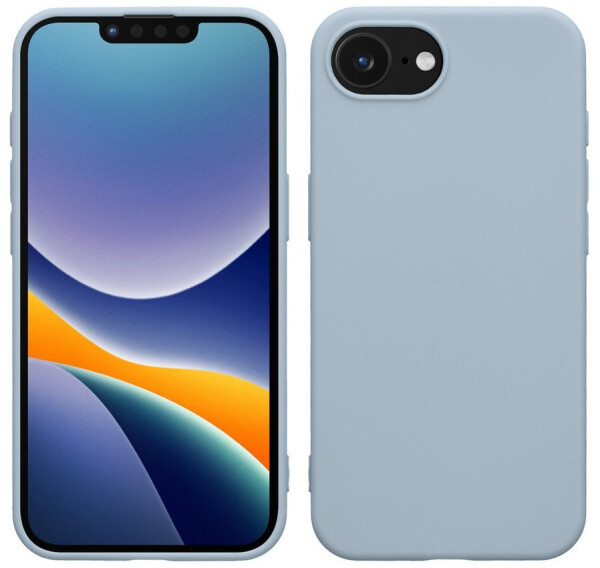 kwmobile Hülle Apple iPhone 17e 16e TPU Hellblau matt