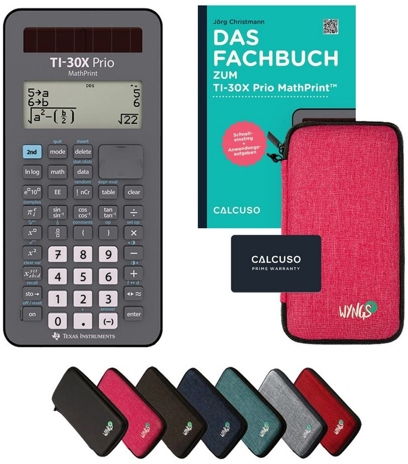 Texas Instruments TI-30X Prio MathPrint Wissenschaftlicher Rechner ...
