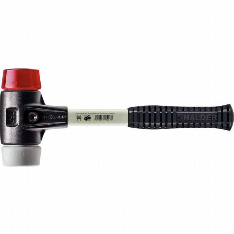 Halder SIMPLEX Marteau à Embouts Interchangeables Manche Fibre Ø40mm ...