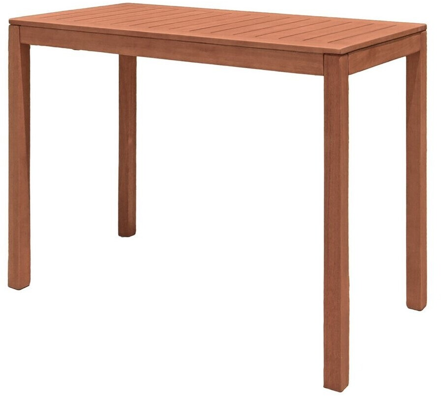 Spetebo PALMDALE Stehtisch geölt Eukalyptusholz 120x60cm FSC (985153 ...