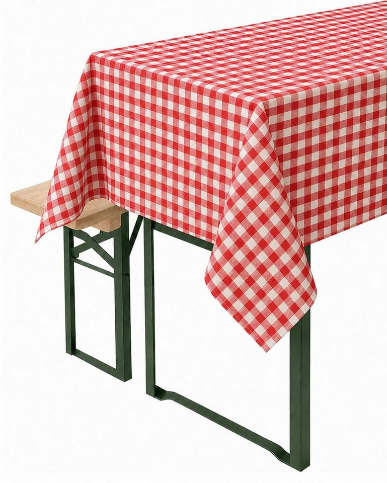 texpot Tischdecke kariert Landhausstil Bauernkaro (1-tlg) Rot, Quadratisch 80x80 cm ab 6,95 € (Oktober 2026)