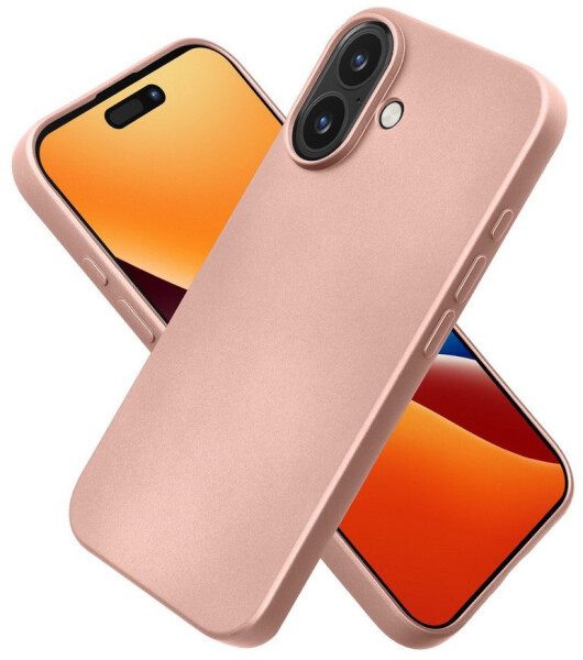 kwmobile Handyhülle Apple iPhone 17 Silikon Case Metallic Rosegold