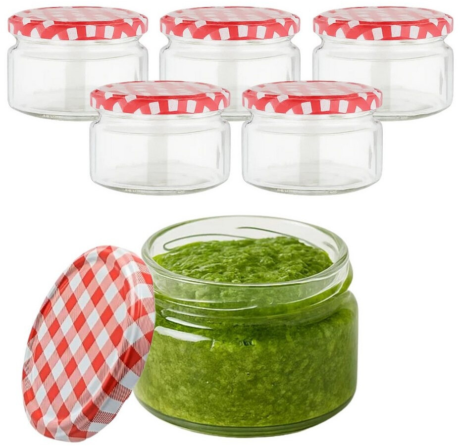 mikken kleine Einmachgläser 250 ml mit Deckel TO82 ab 6,99 € (Oktober 2026)