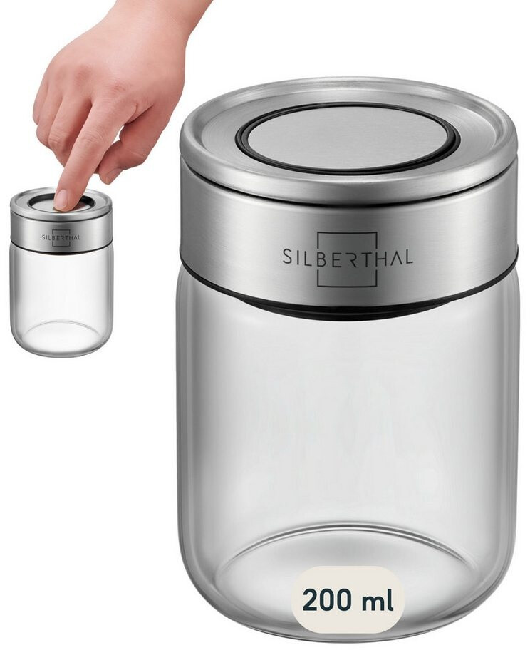 Silberthal Gewürzglas Rund 200 ml - mit Klickdeckel stapelbar ab 10,95 € (Oktober 2026)
