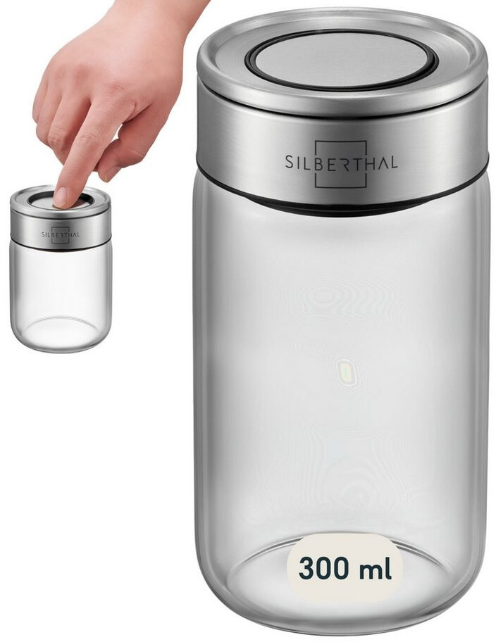 Silberthal Gewürzglas Rund 300 ml - mit Klickdeckel stapelbar ab 13,95 € (Oktober 2026)