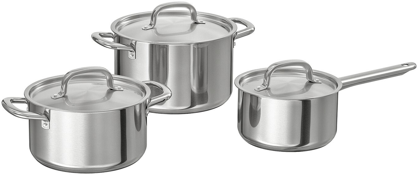 Ikea 365+ Kochgeschirr 6-tlg. Edelstahl ab 29,99 € (Oktober 2026)