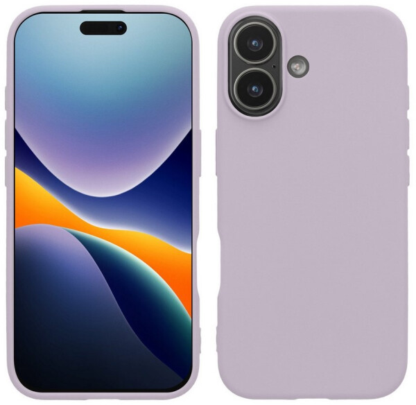 kwmobile Hülle iPhone 17 TPU Silikon Stoßabsorbierend Flexibel Lavendel