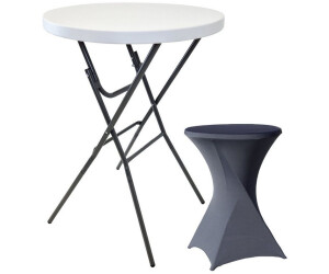 Trutzholm Stehtisch klappbar mit Husse Ø80cm, 110cm, anthrazit (297902) ab 59,99 € (Oktober 2026)