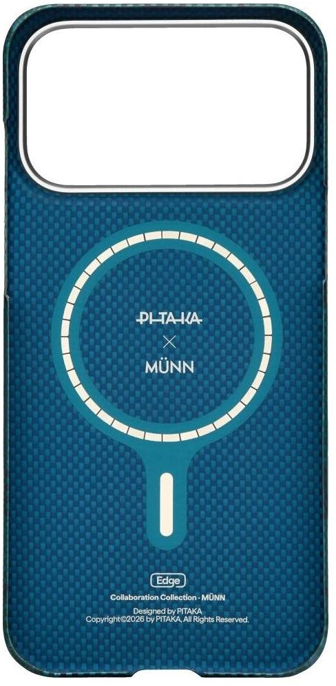 Pitaka Flora Grid Edge Hülle für iPhone 17 Pro Max, forest dawn ab 55 ...
