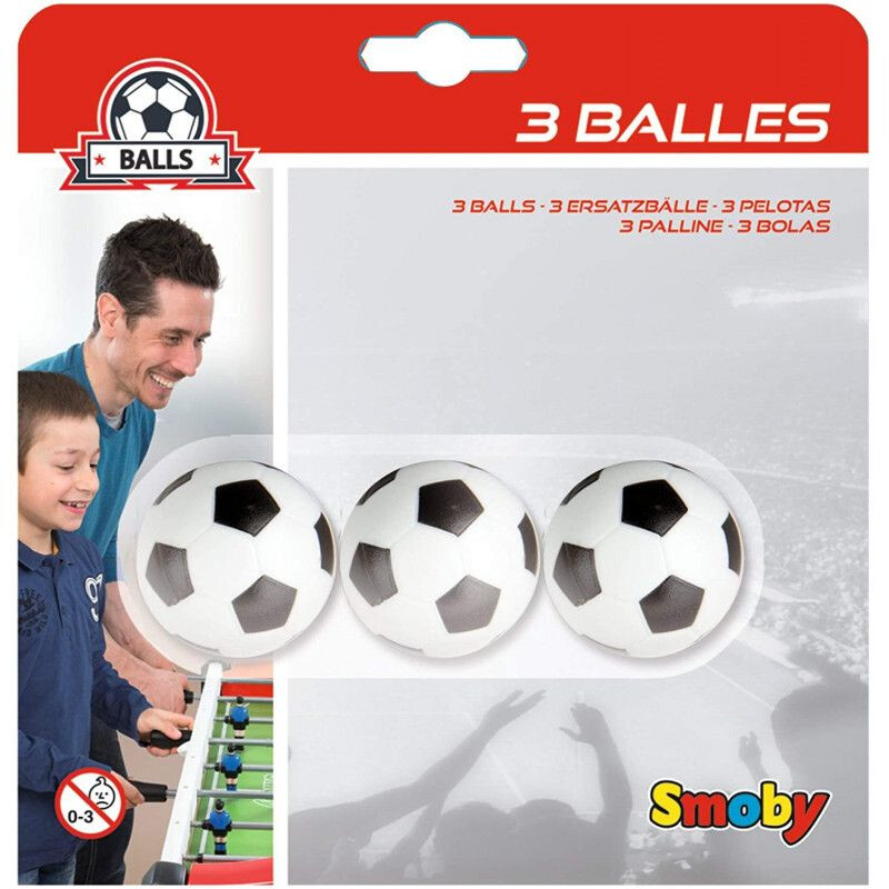 Smoby Balles de baby foot (3 P) au meilleur prix sur