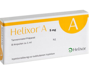 Helixor A Ampullen 5 Mg (8 Stk.) Ab 80,49 € | Preisvergleich Bei Idealo.de