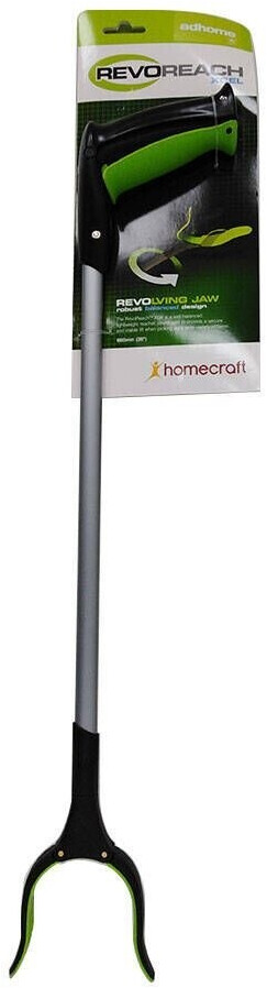 Pince Ramasse-Débris Homecraft RevoReach Xcel - 66 Cm, Mâchoires Pivotantes Antidérapantes - Outil Pour Mobilité Réduite Et Nettoyage