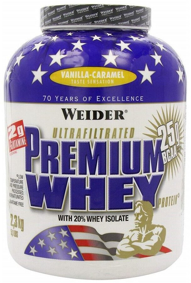 Weider Premium Whey Protein Strawberry Vanilla (2300g)