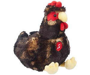 Peluche Poule/Coq Flammé Sonore 22 Cm pas cher 