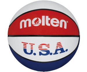 blau/weiß/rot Molten Trainingsbasketball in USA-Farben