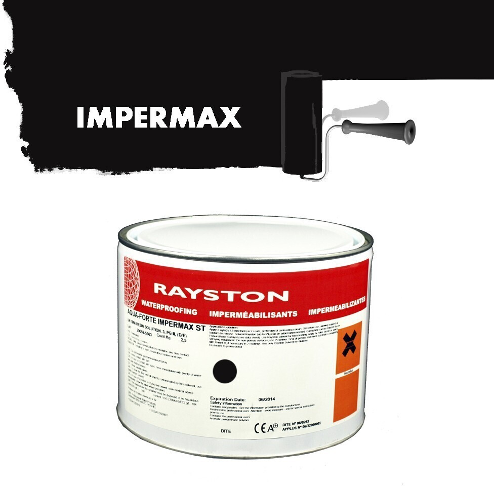 AquaForte Impermax Teichfolie flüssig schwarz 2,5 kg ab 36,00