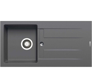 1 1//4B 1D Iron Grey Granitspüle Pyramis Athlos 86x50