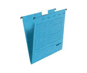 DIN A4 blau Kraftkarton 230g/m² Farbe 5 Herlitz Hängetaschen 