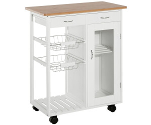 Homcom Kuchenwagen 801 023 Ab 73 62 Preisvergleich Bei Idealo De